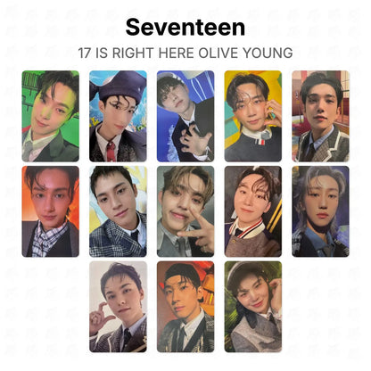 Seventeen 17 IS RIGHT HERE OLIVE YOUNG Official Photocard