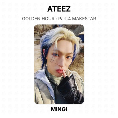 ATEEZ GOLDEN HOUR : Part.4 MAKESTAR Official Photocard