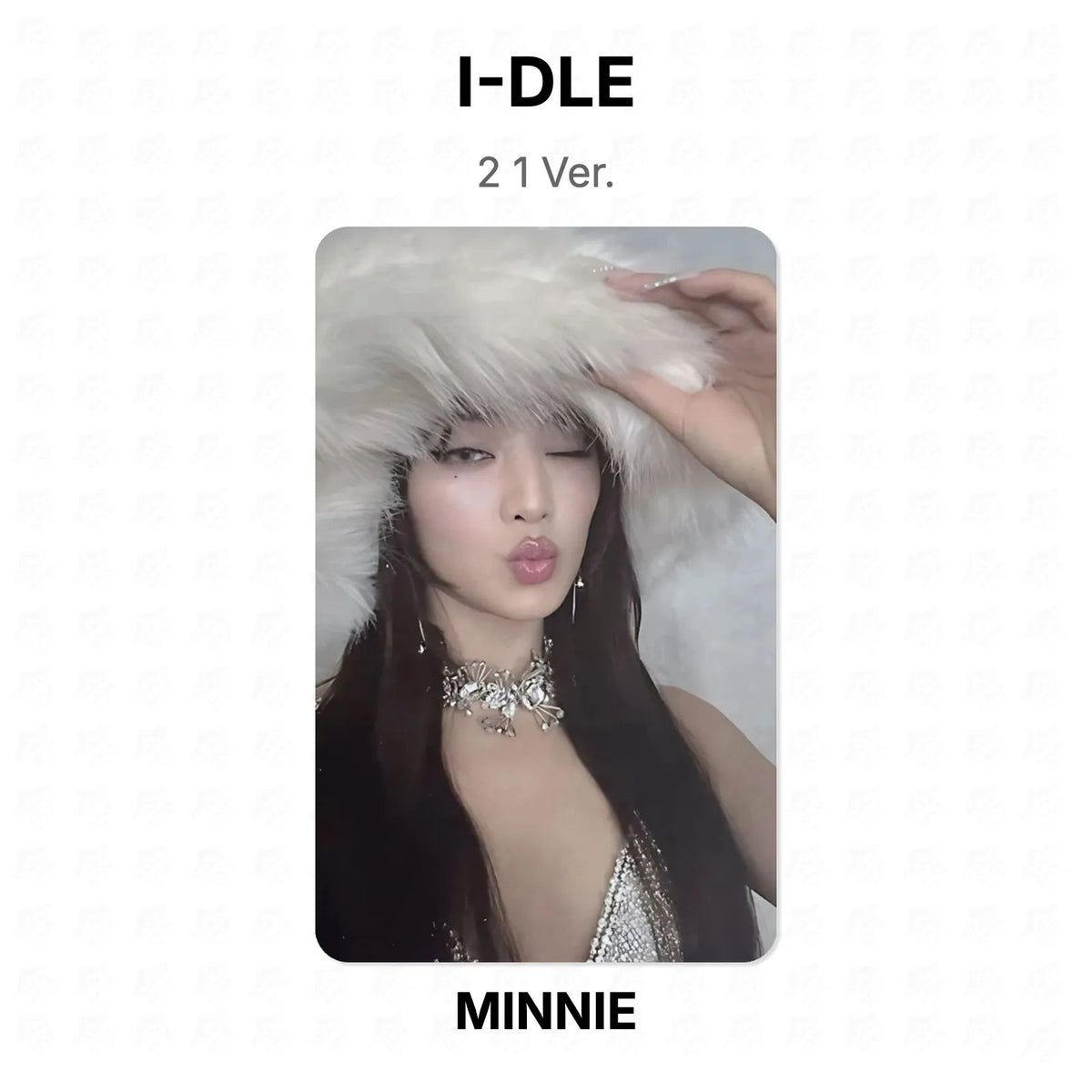 I-DLE 2 1 Ver. Official Photocard