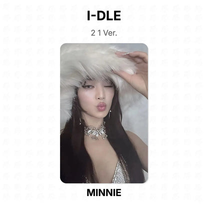 I-DLE 2 1 Ver. Official Photocard