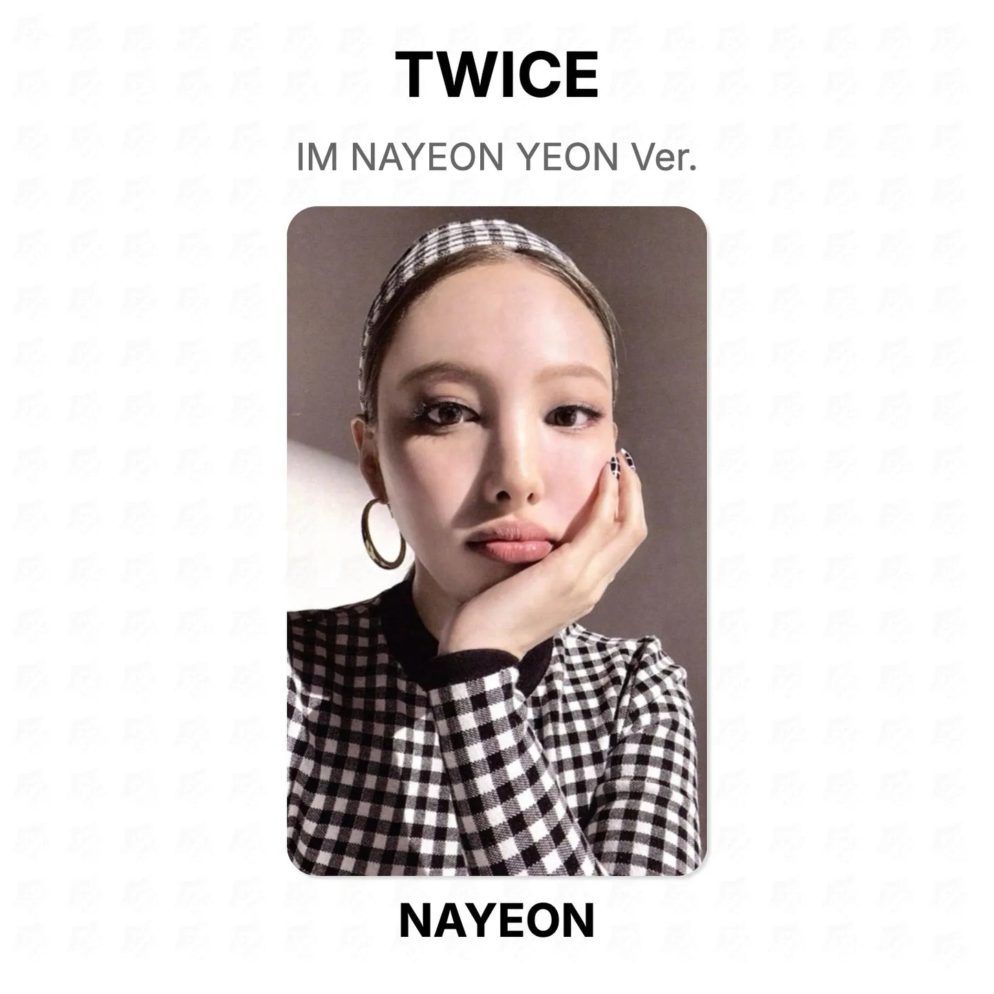 TWICE IM NAYEON YEON Ver. Official Photocard