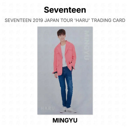 Seventeen 2019 JAPAN TOUR 'HARU' TRADING CARD Official Photocard