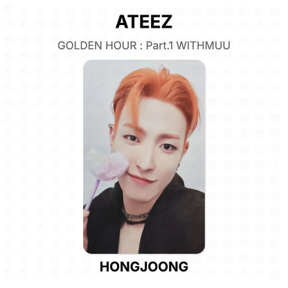ATEEZ GOLDEN HOUR : Part.1 WITHMUU Official Photocard