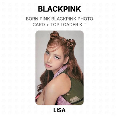 BLACKPINK BORN PINK BLACKPINK PHOTO CARD + TOP LOADER KIT Official Photocard