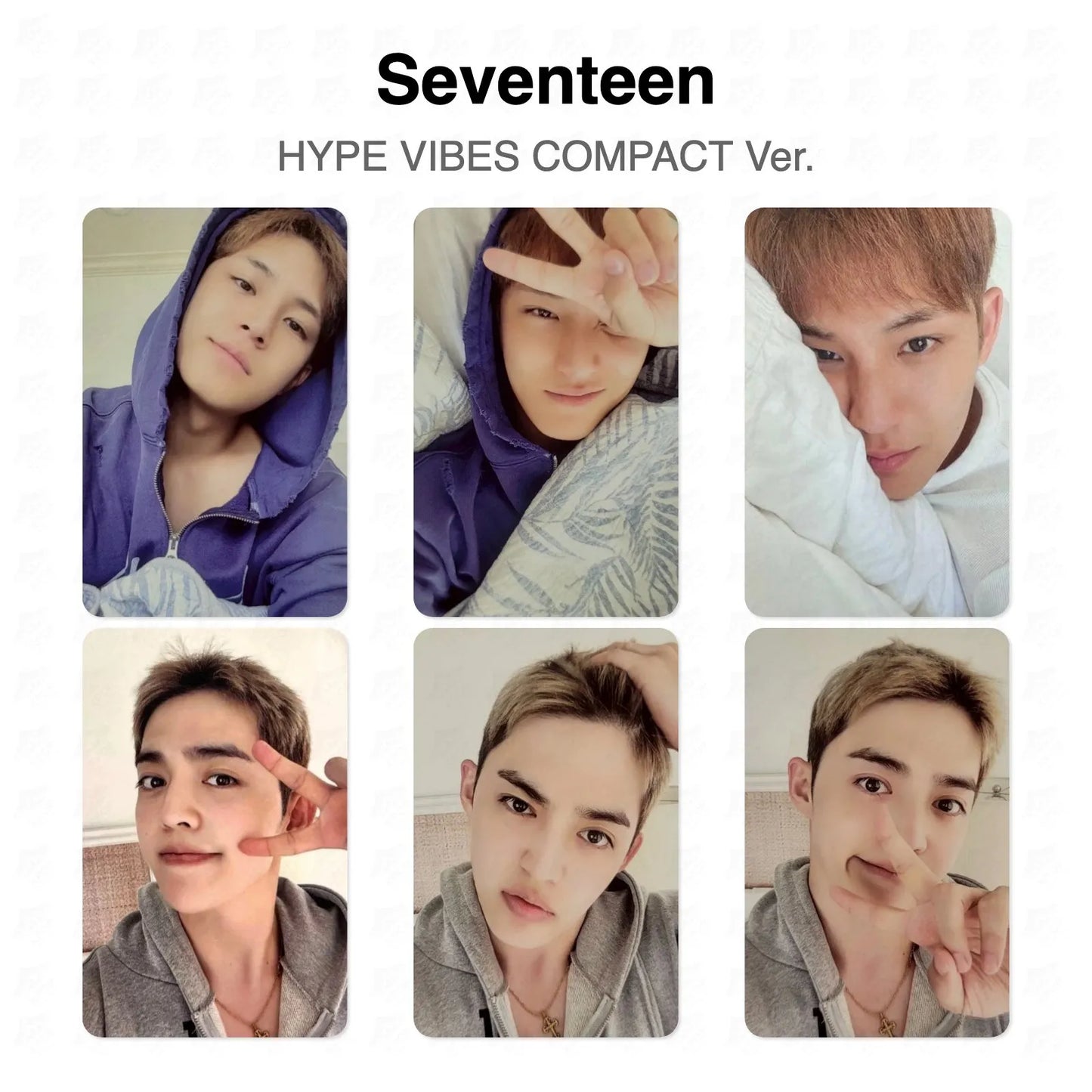 Seventeen HYPE VIBES COMPACT Ver. Official Photocard