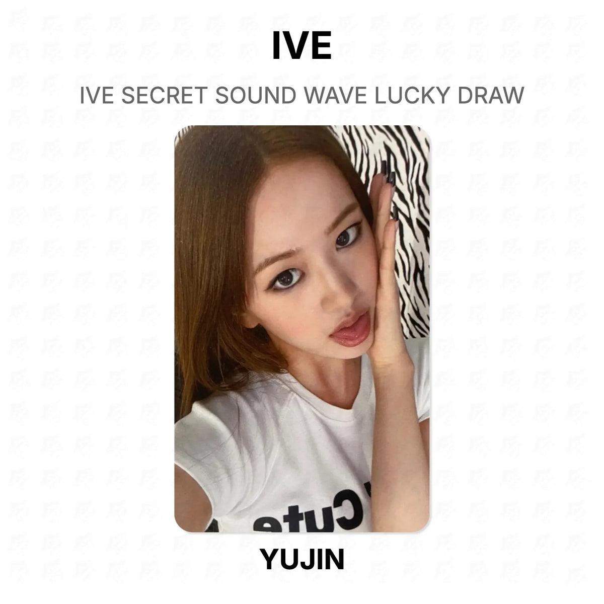 IVE SECRET SOUND WAVE LUCKY DRAW Official Photocard