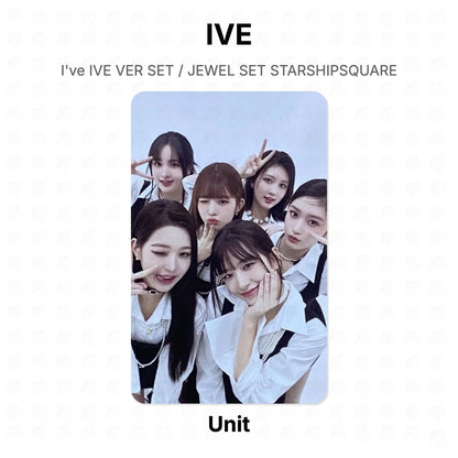 IVE I've IVE VER SET / JEWEL SET STARSHIPSQUARE Official Photocard