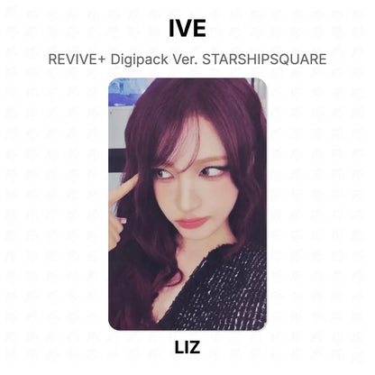 IVE REVIVE+ Digipack Ver. STARSHIPSQUARE Official Photocard