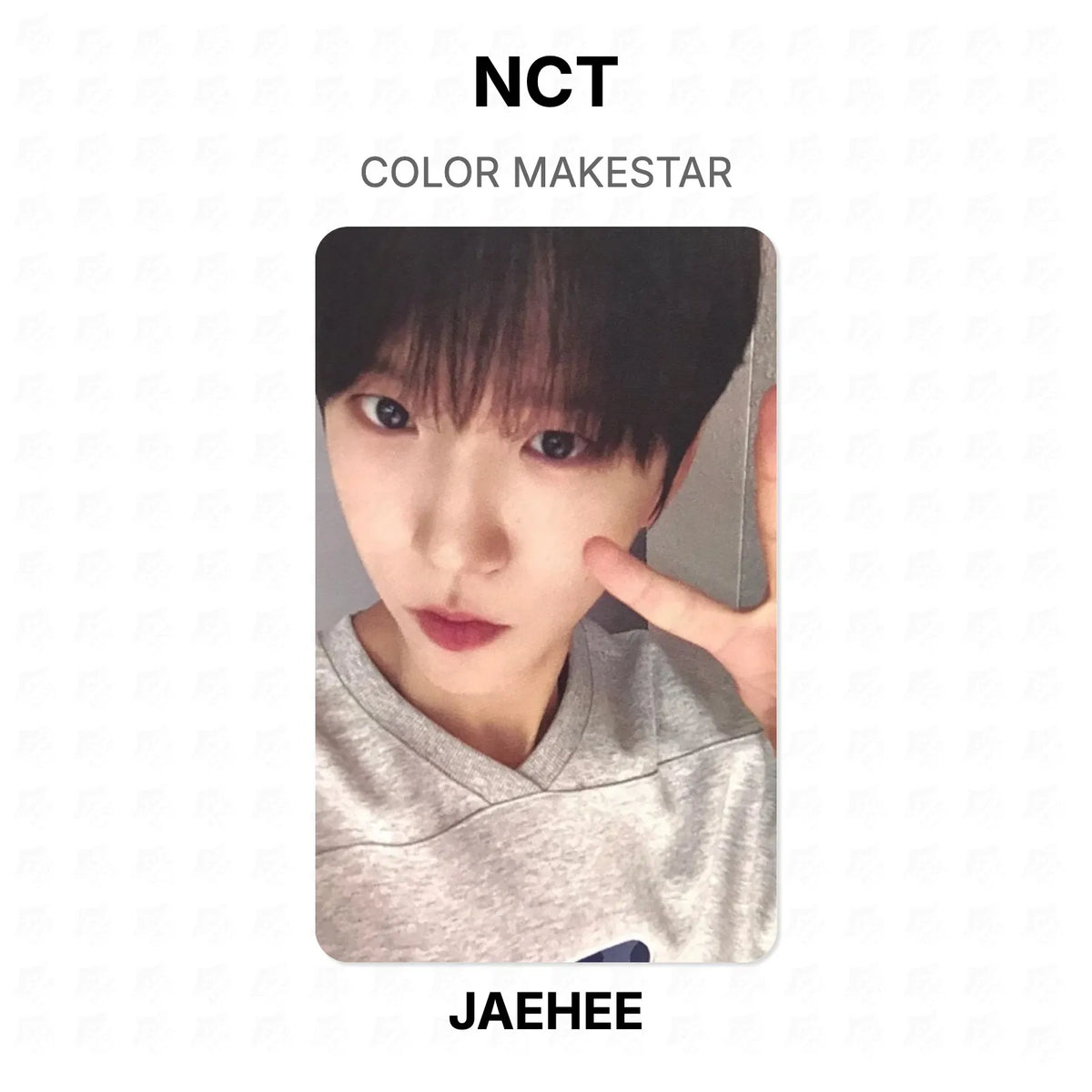 NCT COLOR MAKESTAR Official Photocard