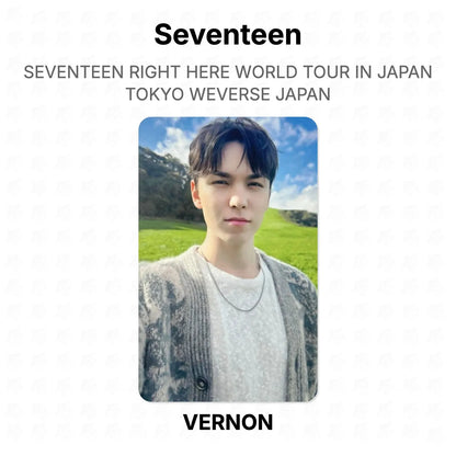 Seventeen RIGHT HERE WORLD TOUR IN JAPAN TOKYO WEVERSE JAPAN Official Photocard