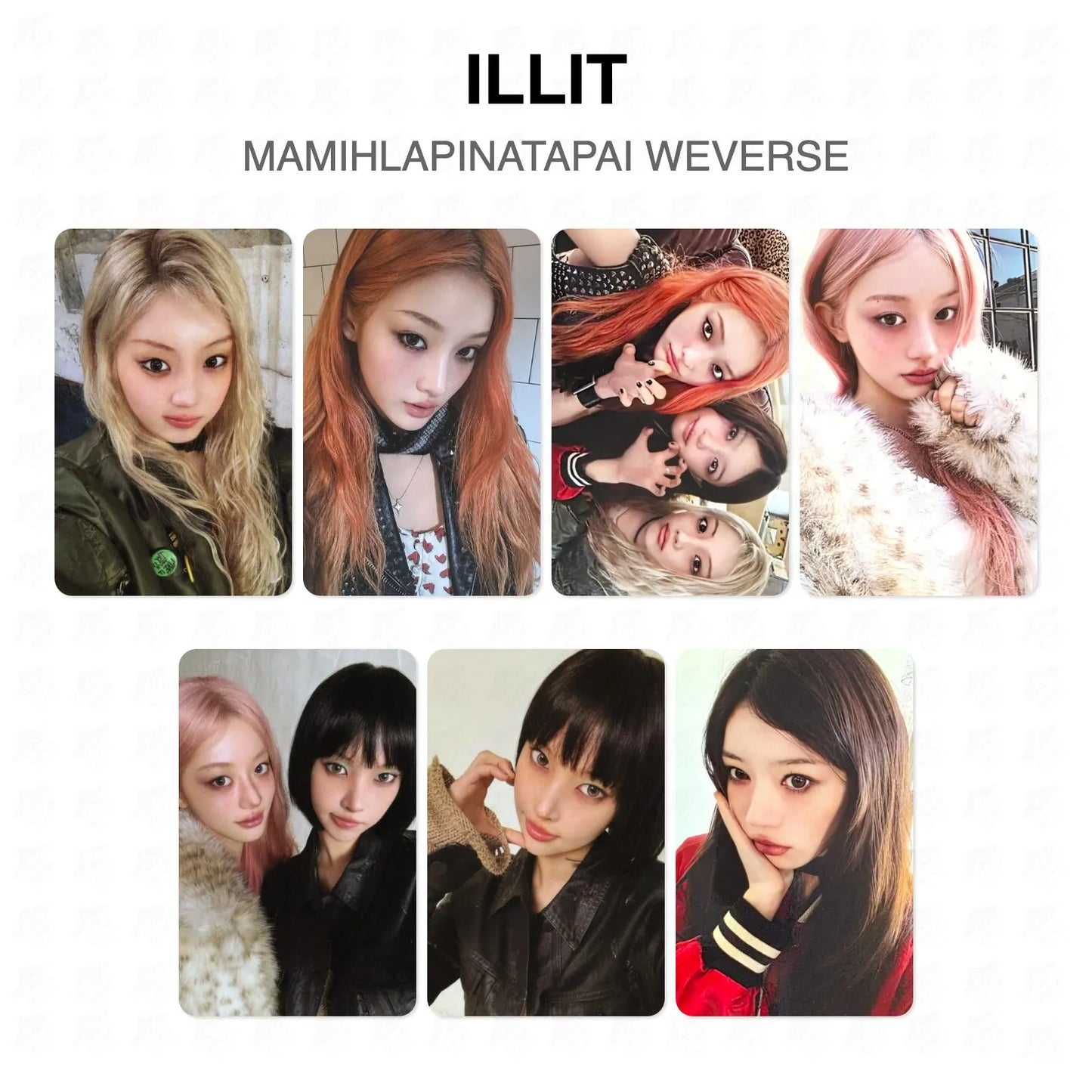 ILLIT MAMIHLAPINATAPAI WEVERSE Official Photocard
