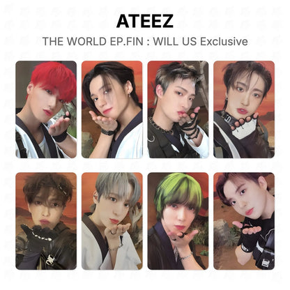 ATEEZ THE WORLD EP.FIN : WILL US Exclusive Official Photocard