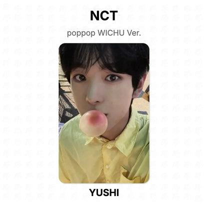 NCT poppop WICHU Ver. Official Photocard