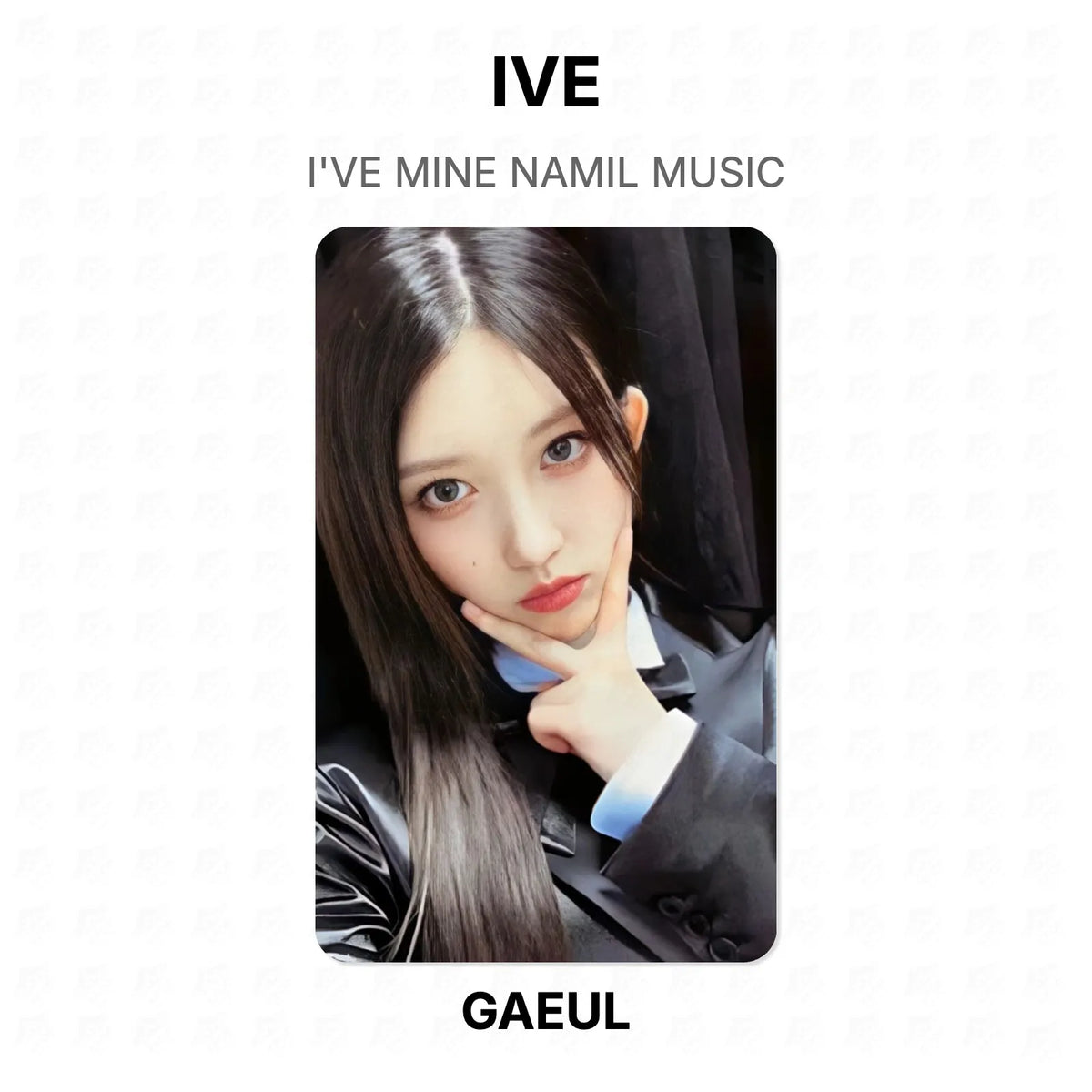 IVE I'VE MINE NAMIL MUSIC Official Photocard
