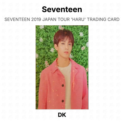 Seventeen 2019 JAPAN TOUR 'HARU' TRADING CARD Official Photocard