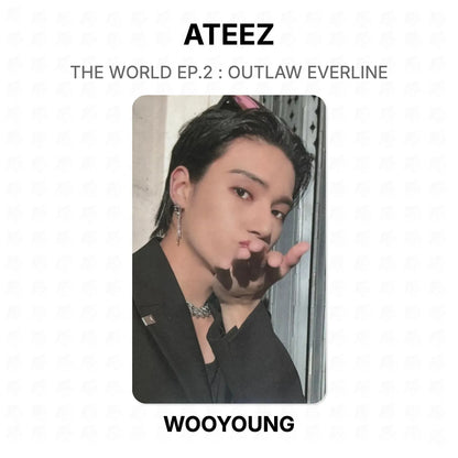 ATEEZ THE WORLD EP.2 : OUTLAW EVERLINE Official Photocard