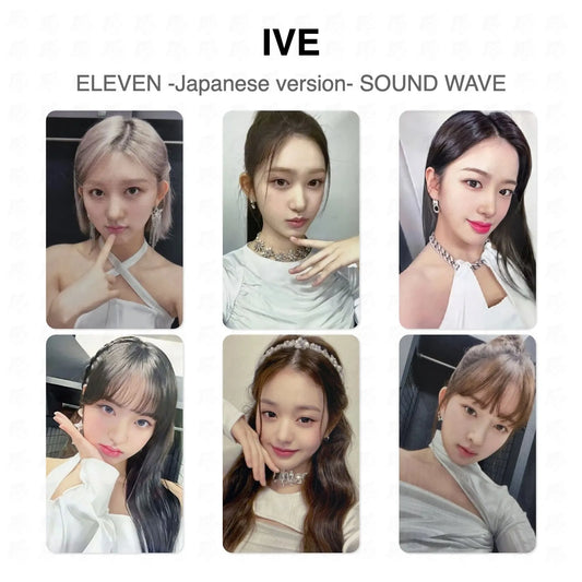 IVE ELEVEN -Japanese version- SOUND WAVE Official Photocard