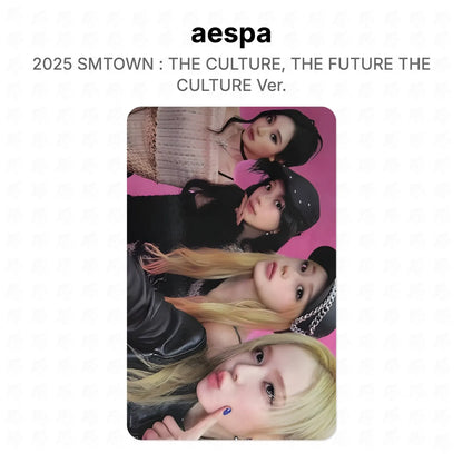 aespa 2025 SMTOWN : THE CULTURE, THE FUTURE THE CULTURE Ver. Official Photocard