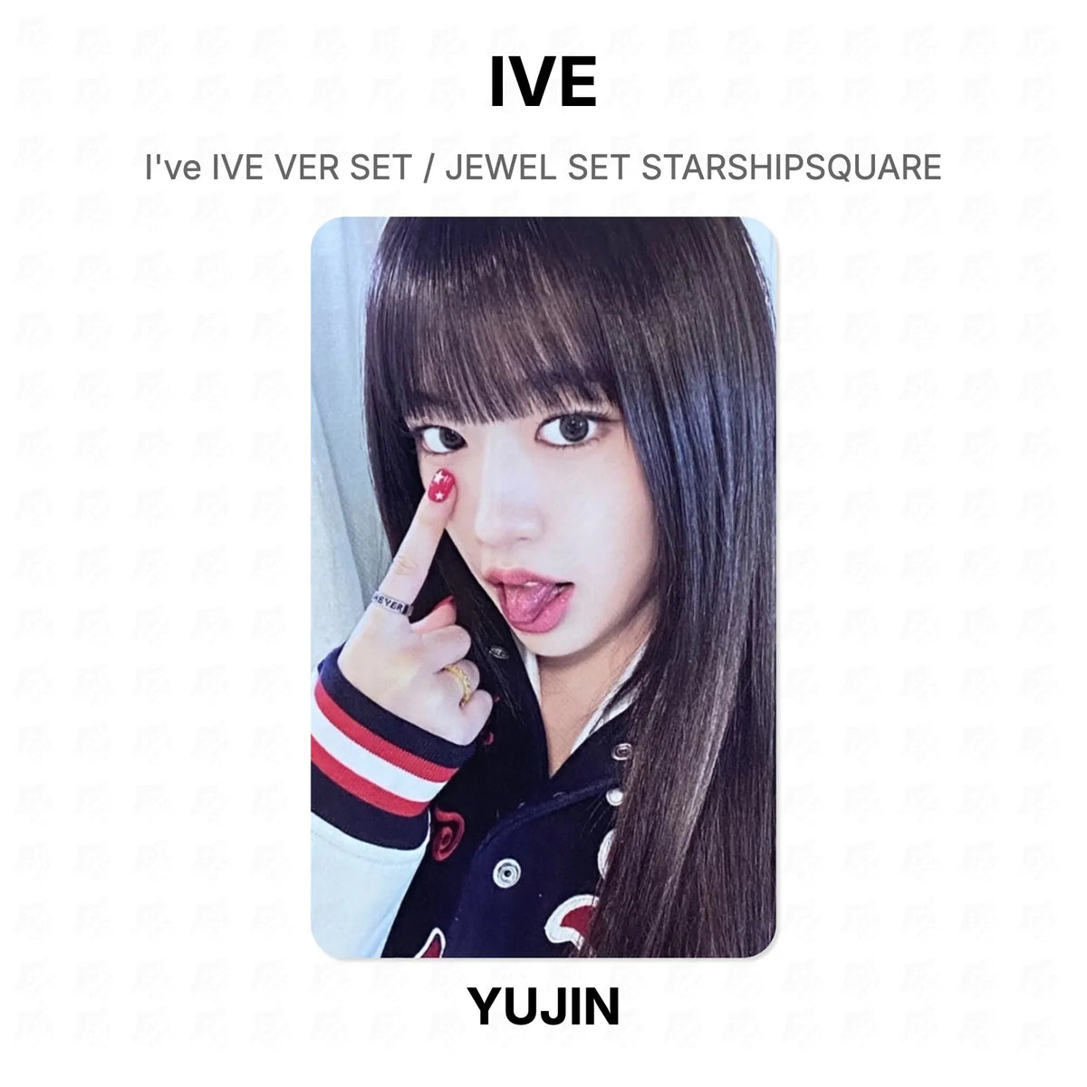 IVE I've IVE VER SET / JEWEL SET STARSHIPSQUARE Official Photocard