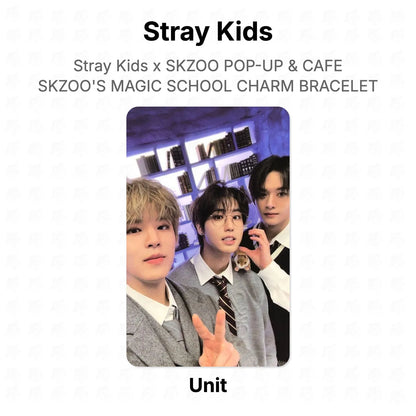 Stray Kids x SKZOO POP-UP & CAFE SKZOO'S MAGIC SCHOOL CHARM BRACELET Official Photocard