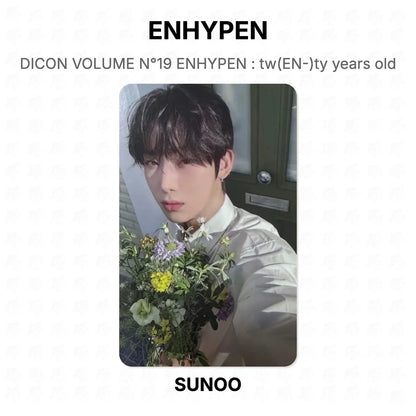 ENHYPEN DICON VOLUME N°19 ENHYPEN : tw(EN-)ty years old Official Photocard