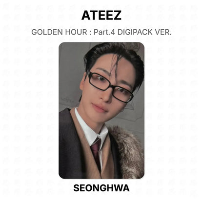 ATEEZ GOLDEN HOUR : Part.4 DIGIPACK VER. Official Photocard