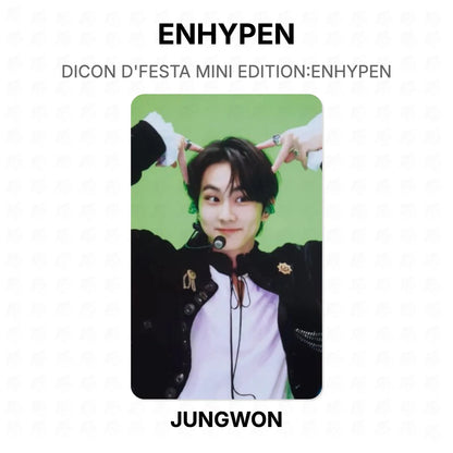 ENHYPEN DICON D'FESTA MINI EDITION:ENHYPEN Official Photocard