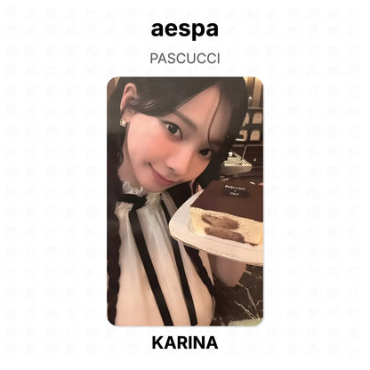 aespa PASCUCCI Official Photocard