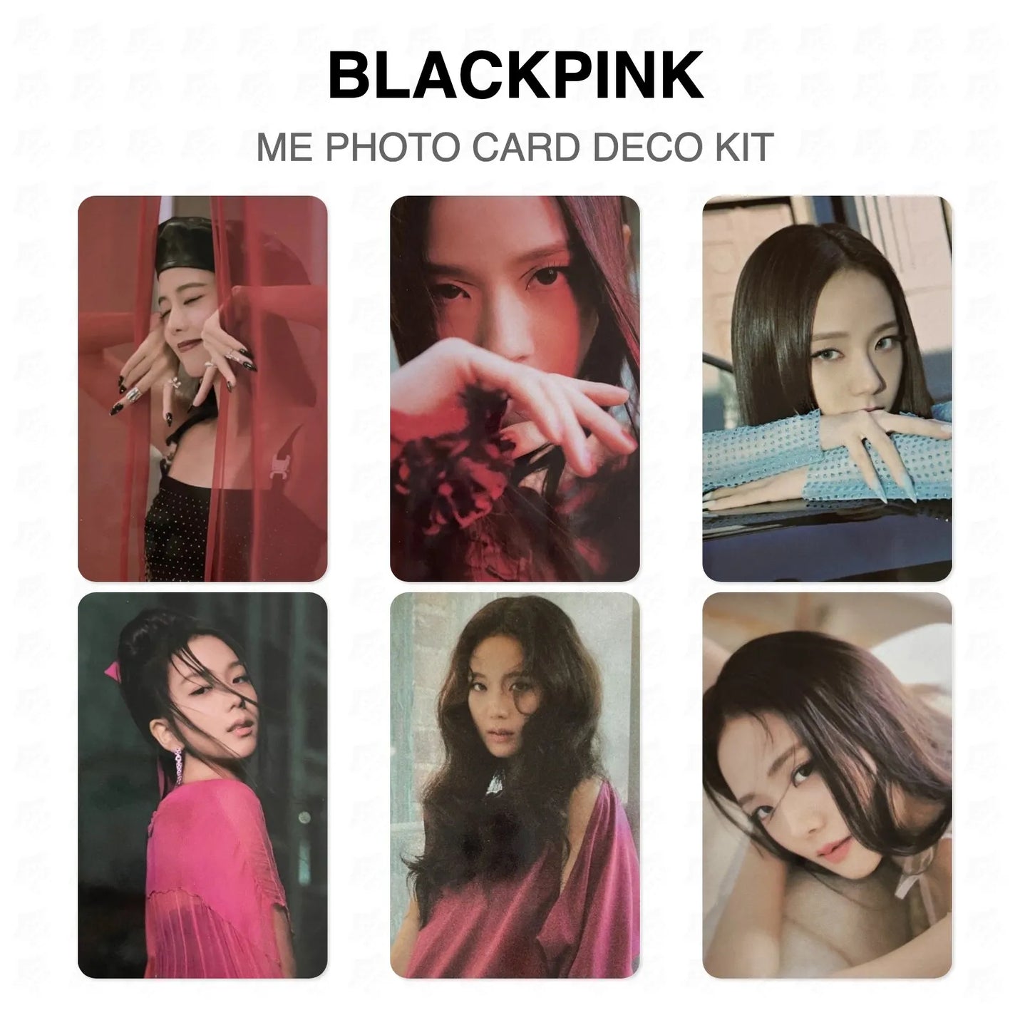 BLACKPINK ME PHOTO CARD DECO KIT Official Photocard