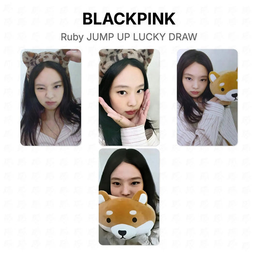 BLACKPINK Ruby JUMP UP LUCKY DRAW Official Photocard