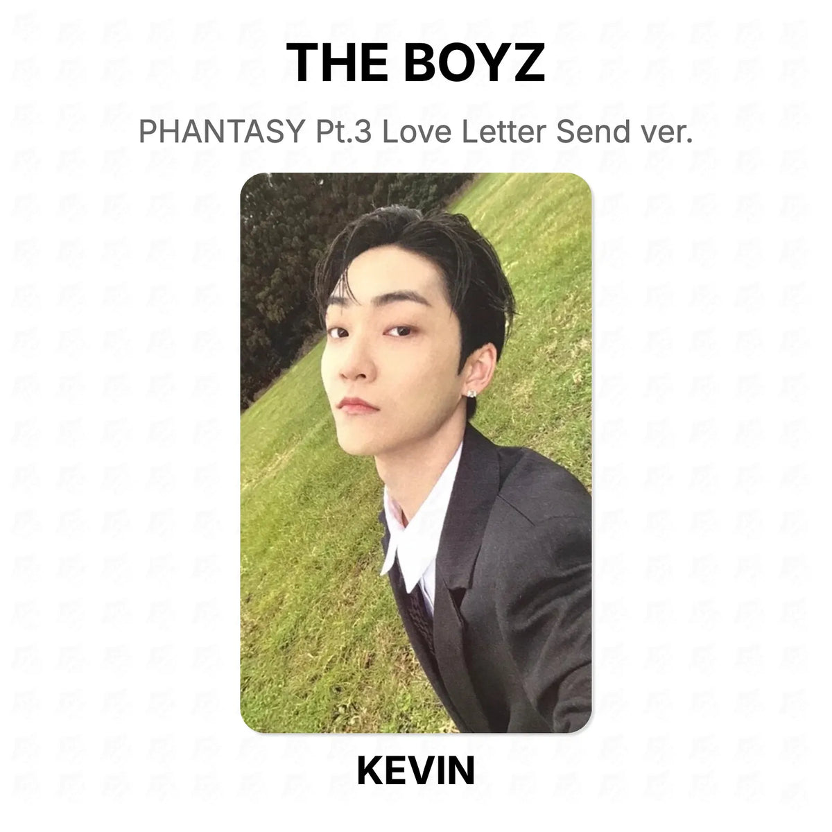 THE BOYZ PHANTASY Pt.3 Love Letter Send ver. Official Photocard