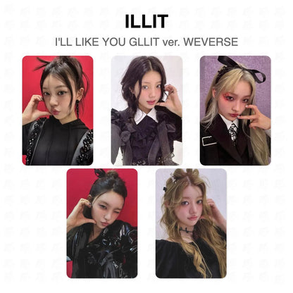 ILLIT I'LL LIKE YOU GLLIT ver. WEVERSE Official Photocard