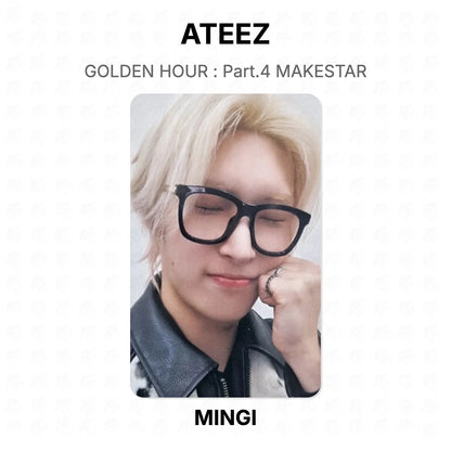 ATEEZ GOLDEN HOUR : Part.4 MAKESTAR Official Photocard