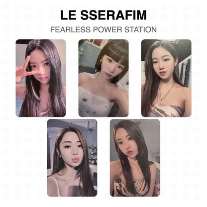 LE SSERAFIM FEARLESS POWER STATION Official Photocard