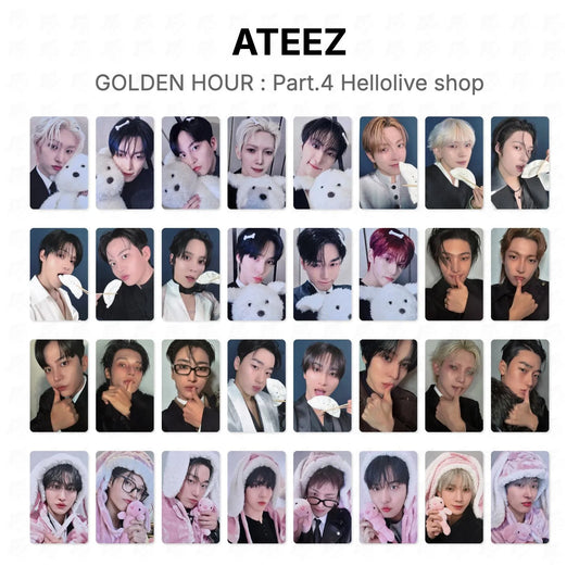 ATEEZ GOLDEN HOUR : Part.4 Hellolive shop Official Photocard