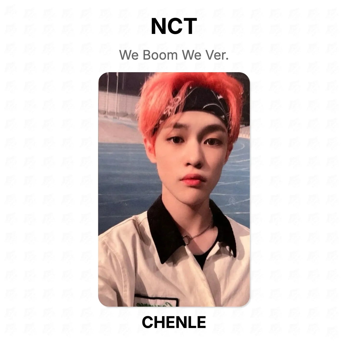 NCT We Boom We Ver. Official Photocard