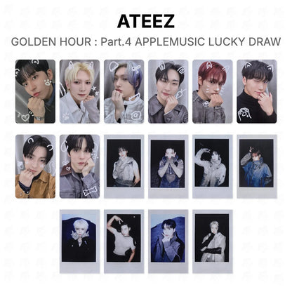 ATEEZ GOLDEN HOUR : Part.4 APPLEMUSIC LUCKY DRAW Official Photocard