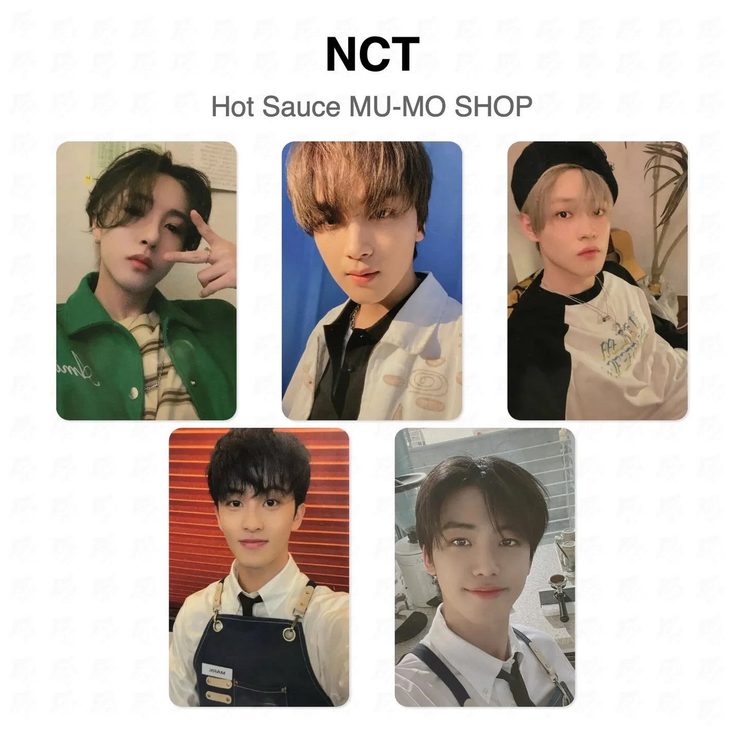NCT Hot Sauce MU-MO SHOP Official Photocard