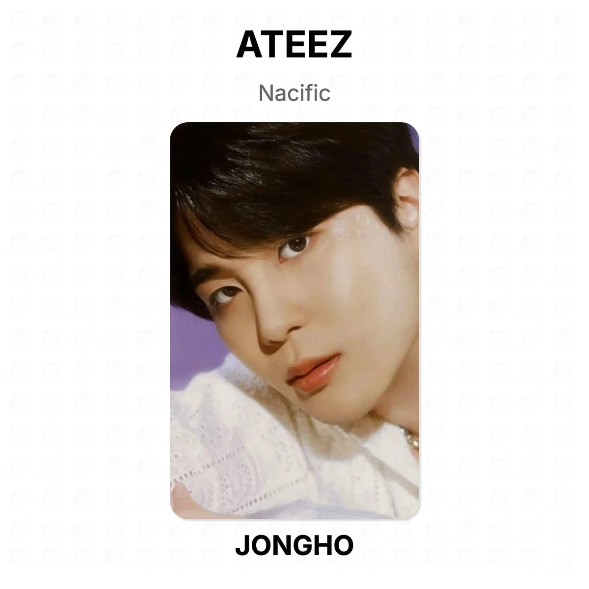 ATEEZ Nacific Official Photocard