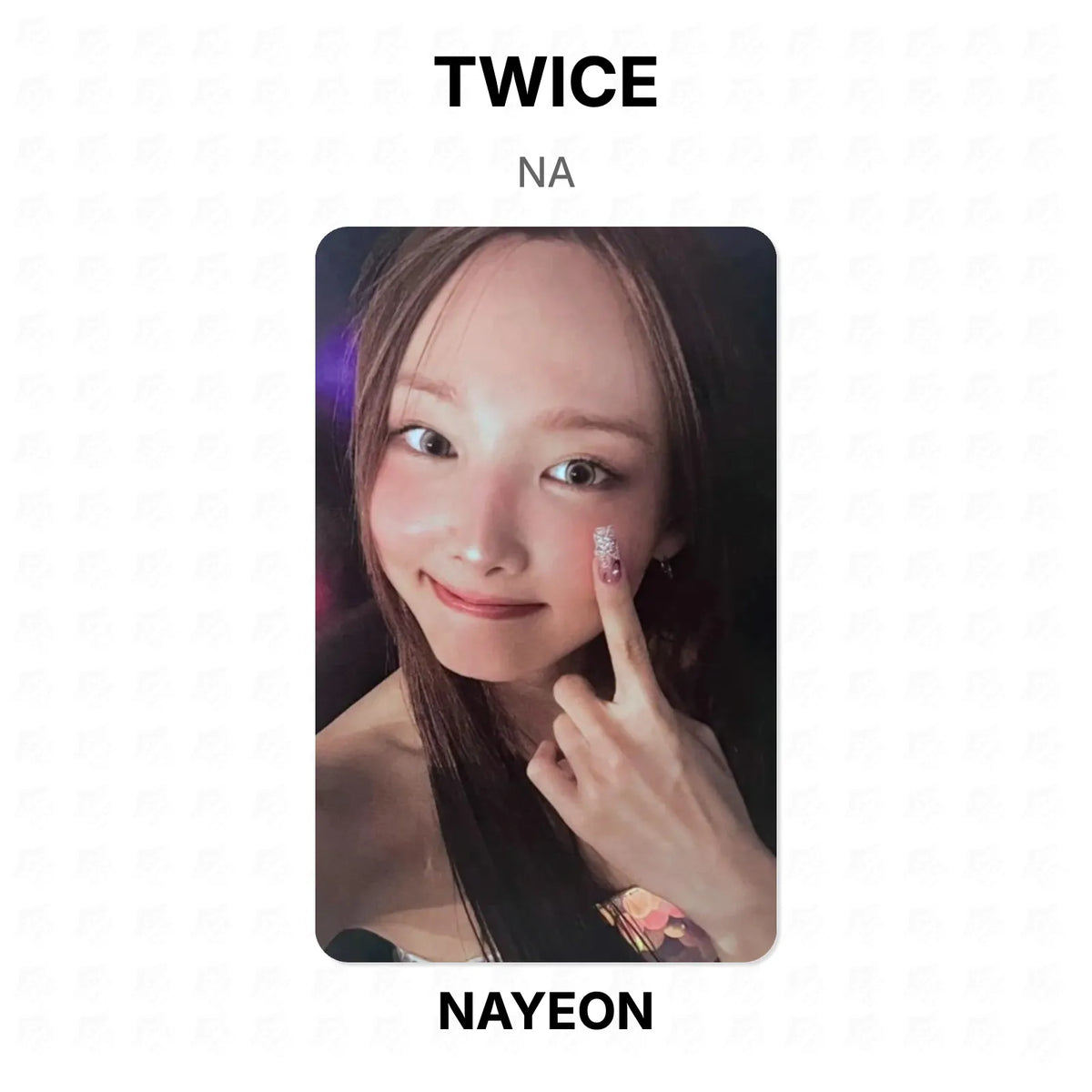 TWICE NA Official Photocard