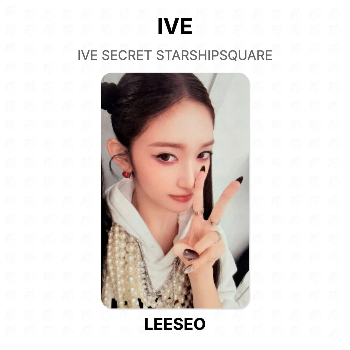 IVE SECRET STARSHIPSQUARE Official Photocard