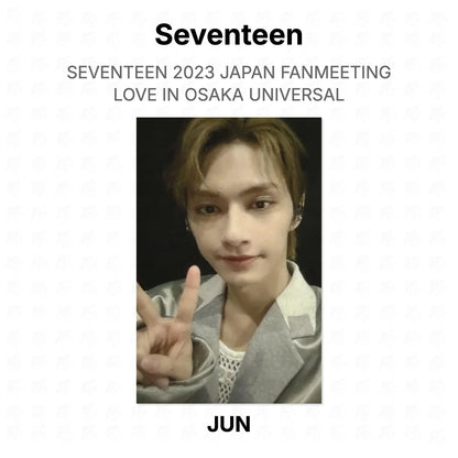 Seventeen 2023 JAPAN FANMEETING LOVE IN OSAKA UNIVERSAL Official Photocard