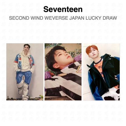 Seventeen SECOND WIND WEVERSE JAPAN LUCKY DRAW Official Photocard