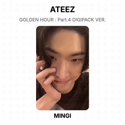 ATEEZ GOLDEN HOUR : Part.4 DIGIPACK VER. Official Photocard