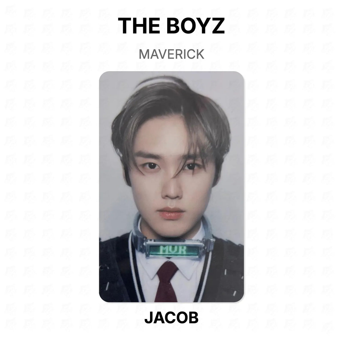 THE BOYZ MAVERICK Official Photocard