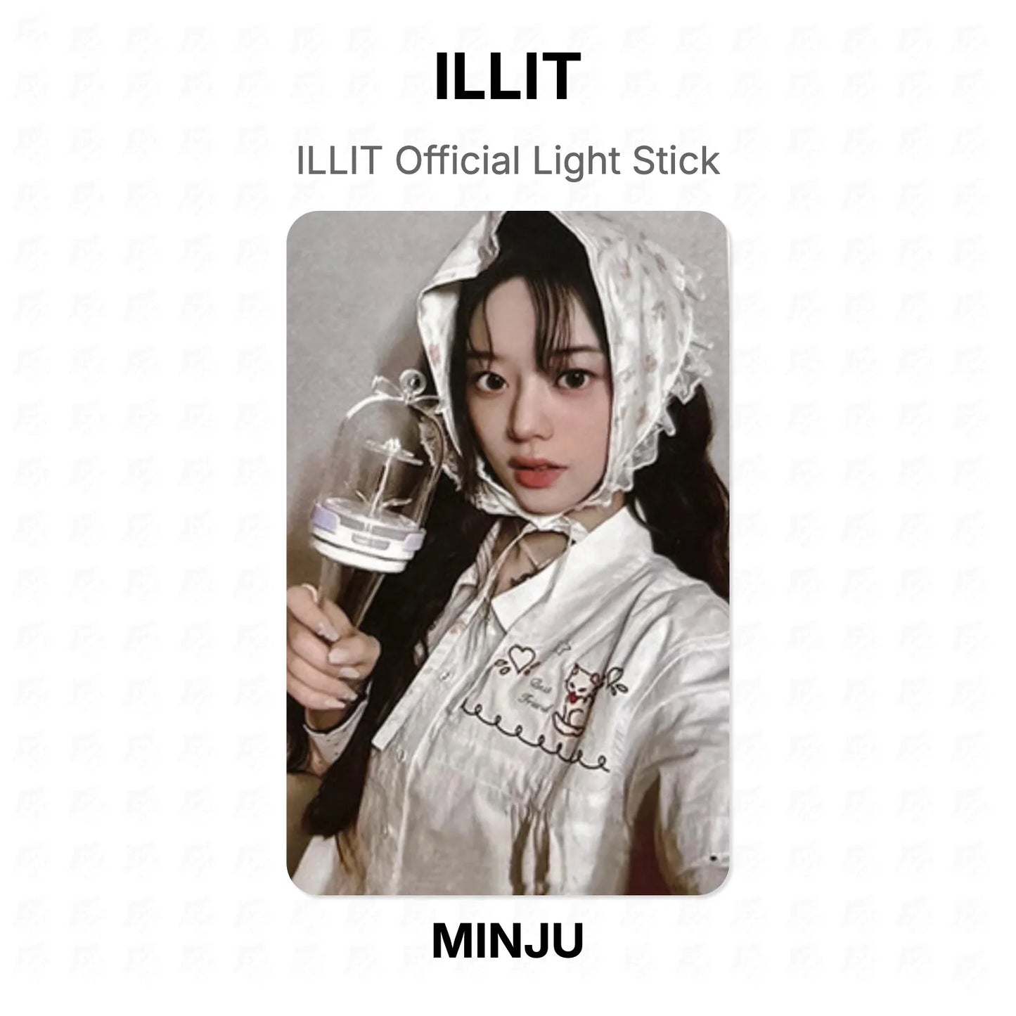 ILLIT Official Light Stick Official Photocard