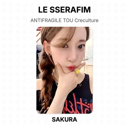 LE SSERAFIM ANTIFRAGILE TOU Creculture Official Photocard