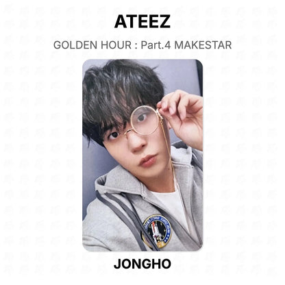 ATEEZ GOLDEN HOUR : Part.4 MAKESTAR Official Photocard