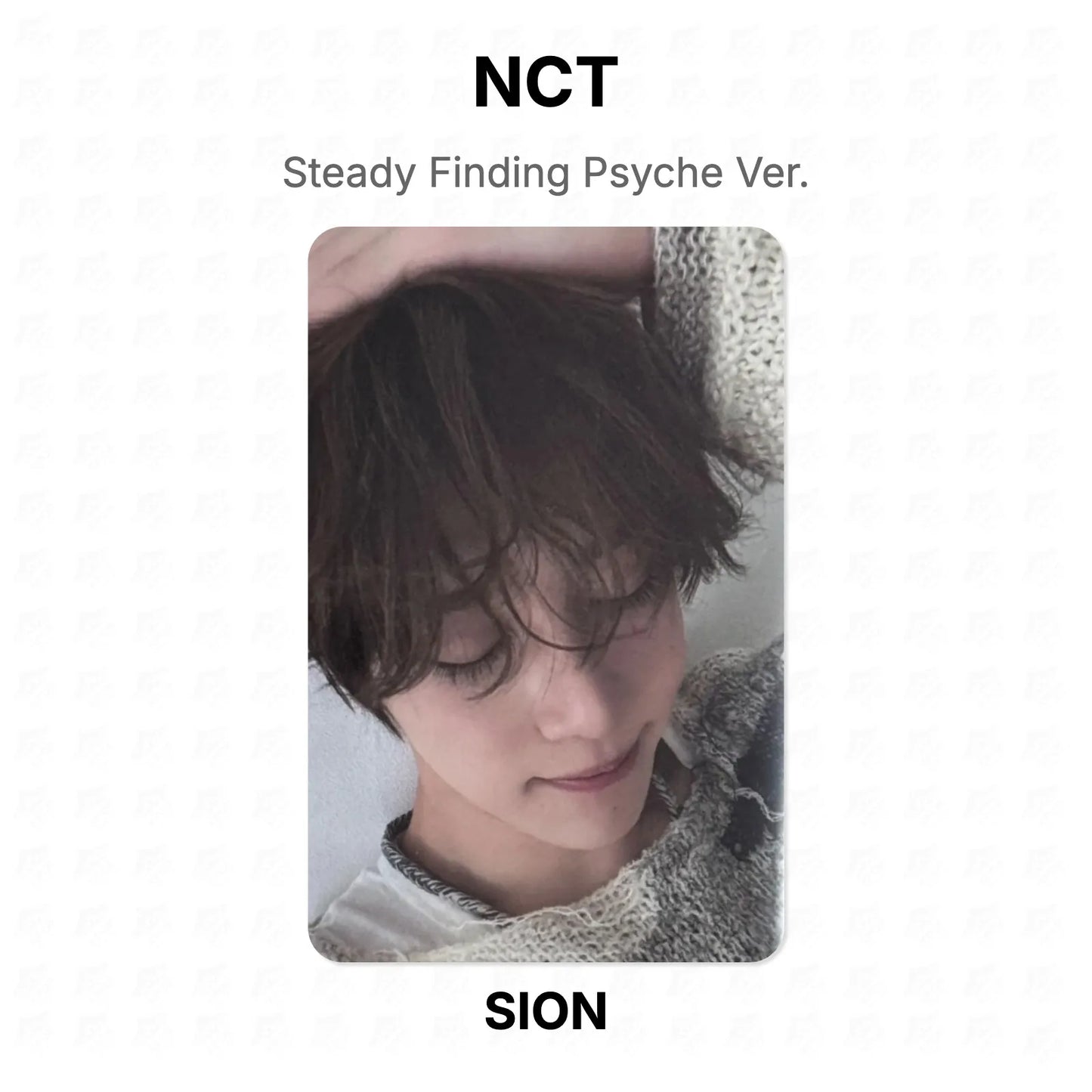NCT Steady Finding Psyche Ver. Official Photocard