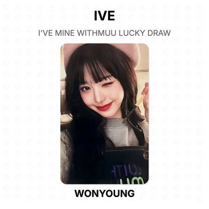 IVE I'VE MINE WITHMUU LUCKY DRAW Official Photocard